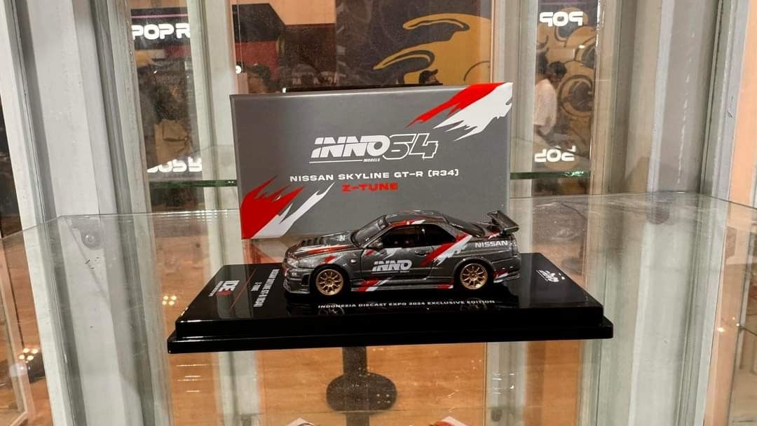 INNO64 イノモデルR34 IDE 2024限定らチェイス2セット INNO Models