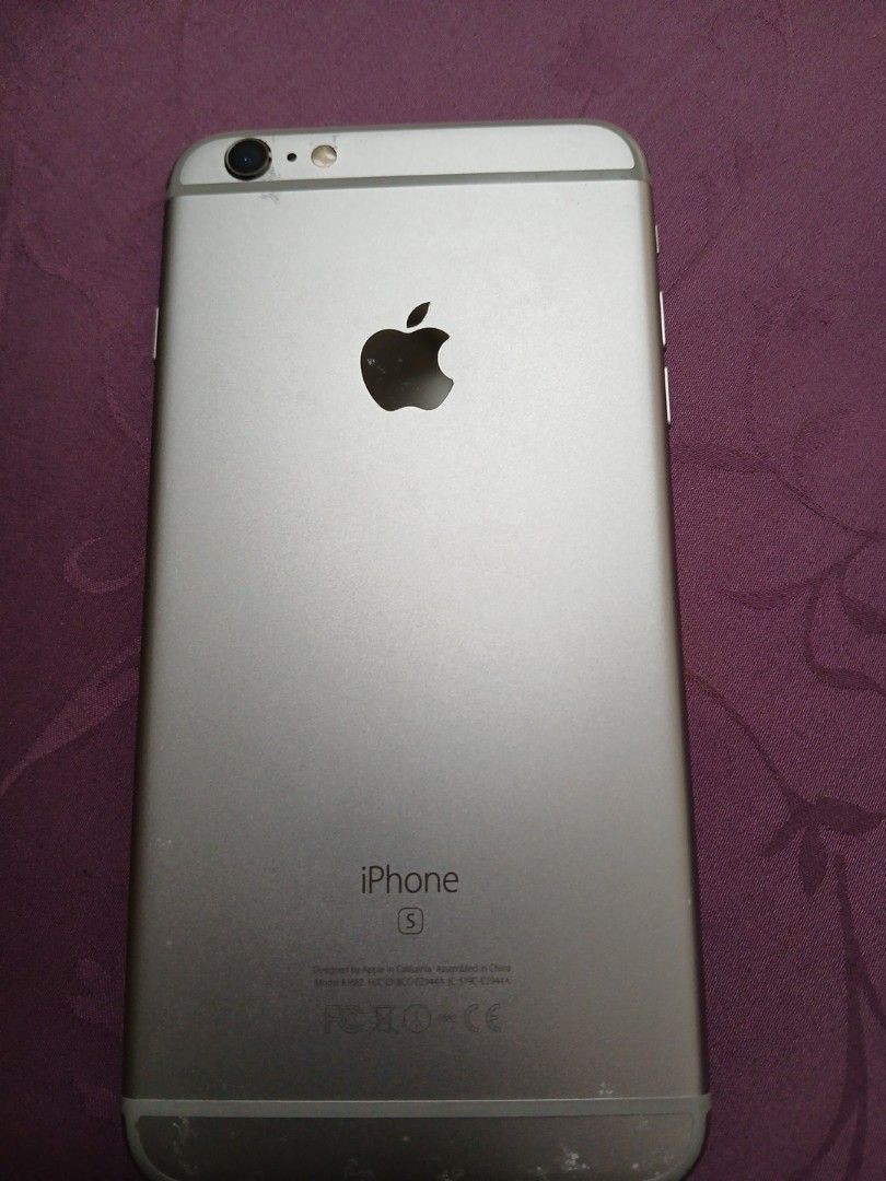 iPhone6s plus 128gb シルバーsilver あどけな 海外 香港版 