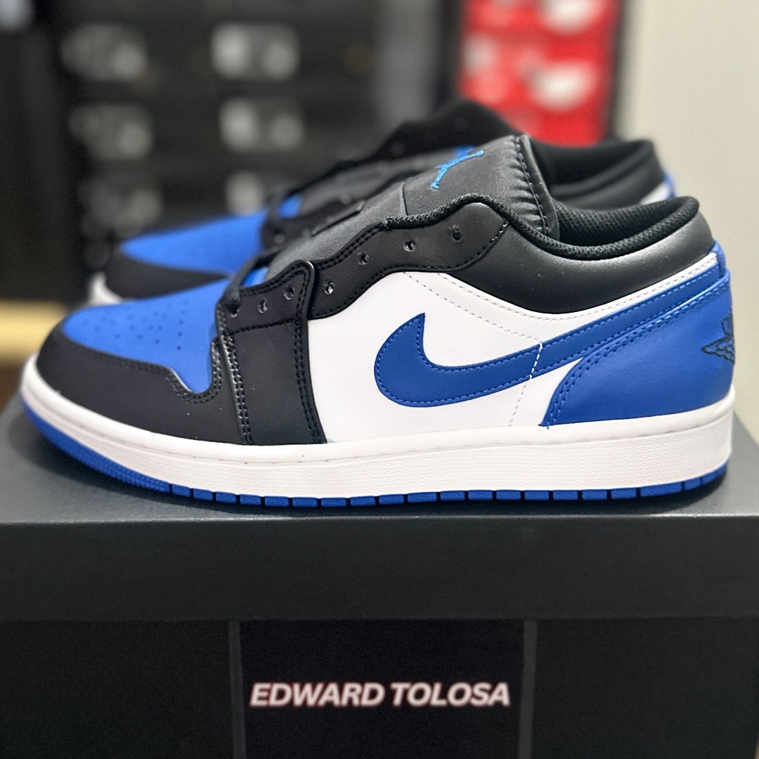 Jordan low royal toe discount