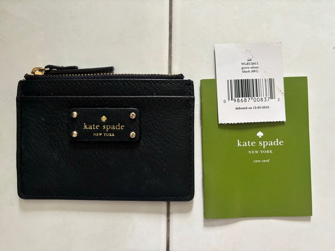Kate Spade Black Grove Street Adi WIru2811 Wallet, Women's Fashion