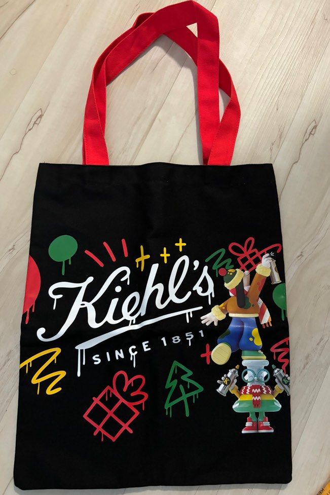 Reusable Bag Kiehl's Tote Bag Kiehl's Pouch Bag Tote Bag