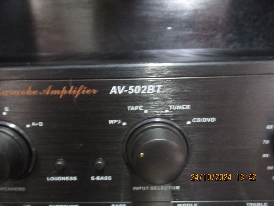 KONZERT AMPLIFIER (Category: Soundbars, Speakers & Amplifiers) located in Quezon City. Submitted by luckyriver.5269ba (Listing ID 1332969599, Image 2). Description: KOnzert amplifier model AV502BT for sale at a reasonable price. Used only once last December 25. Or can swap at lower wattages..