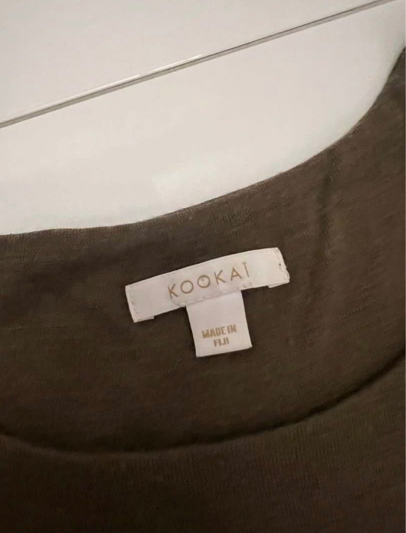 Kookai brown t shirt midi bodycon dress, Women's Fashion, Dresses & Sets,  Dresses on Carousell