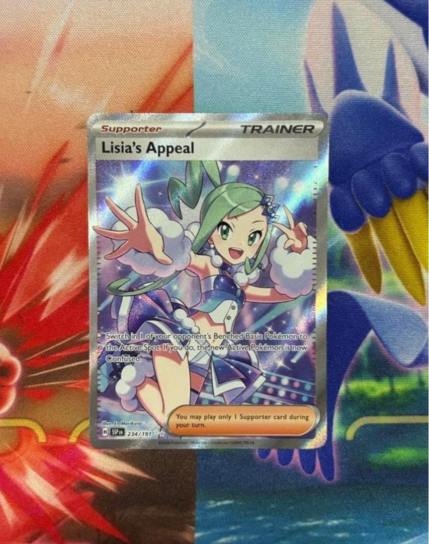 Lisia's Appeal FULL ART TRAINER - Pokemon, Hobbies & Toys, Toys & Games on  Carousell