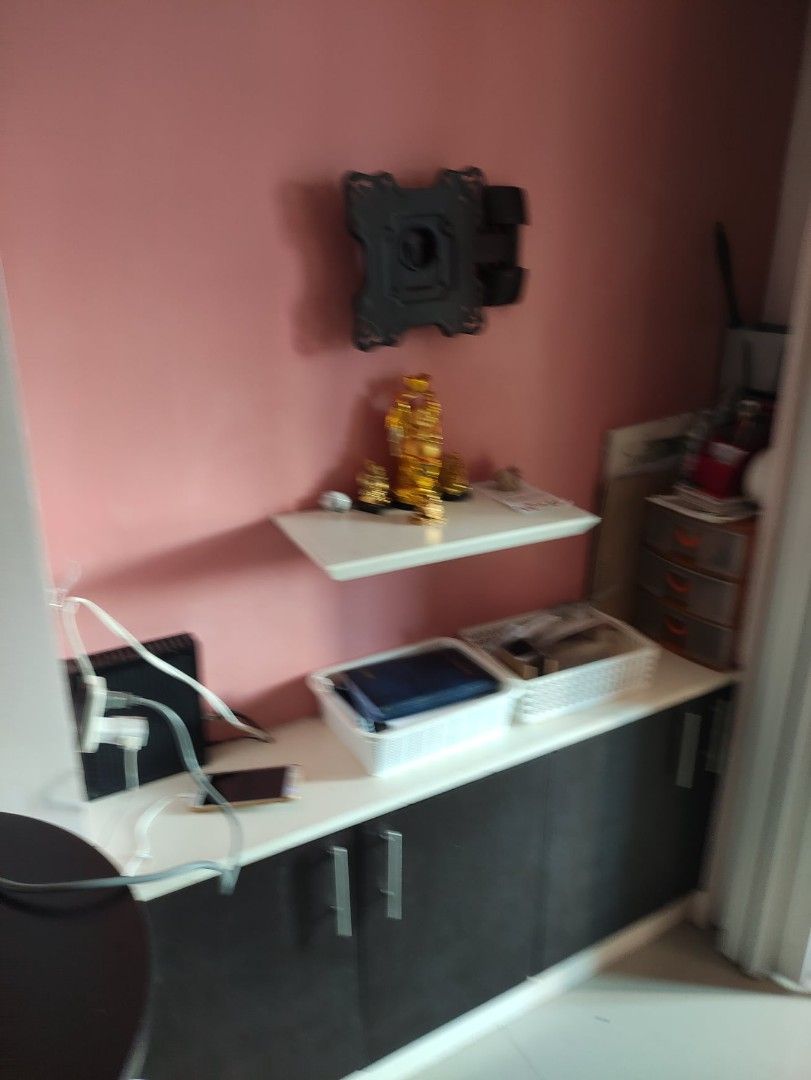 M Place Tower D (Category: Apartments & Condos) located in Manila. Submitted by bargainhuntermomma (Listing ID 1333067610, Image 3). Description: fully furnished unit at M Place SMDC Tower D Panay Ave. South Triangle buyer shoulders CGT and DST plus trnasfer fees.