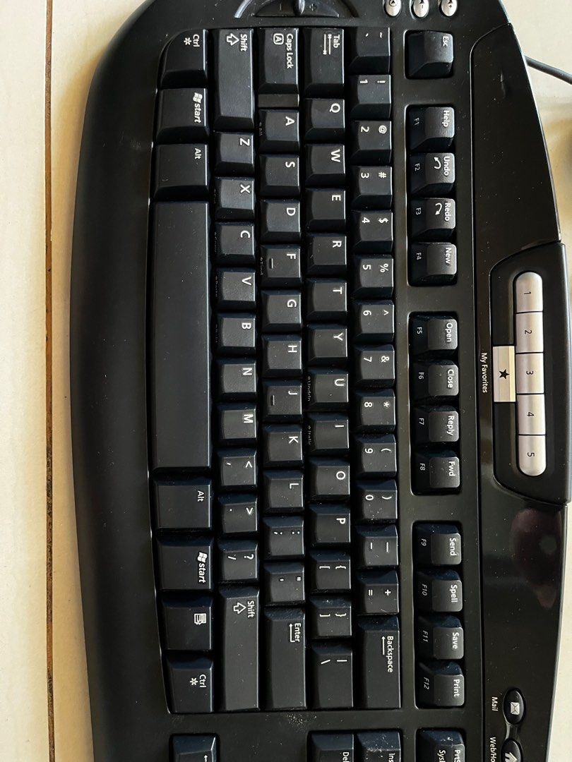 Microsoft Business Hardware Pack A4B-00007 USB Keyboard and Optical Mouse (Category: Computer Keyboard) located in Manila. Submitted by mudkipz9999 (Listing ID 1333024230, Image 2). Description: Brand new and never been used, only opened to check and test. Kept in storage after. .