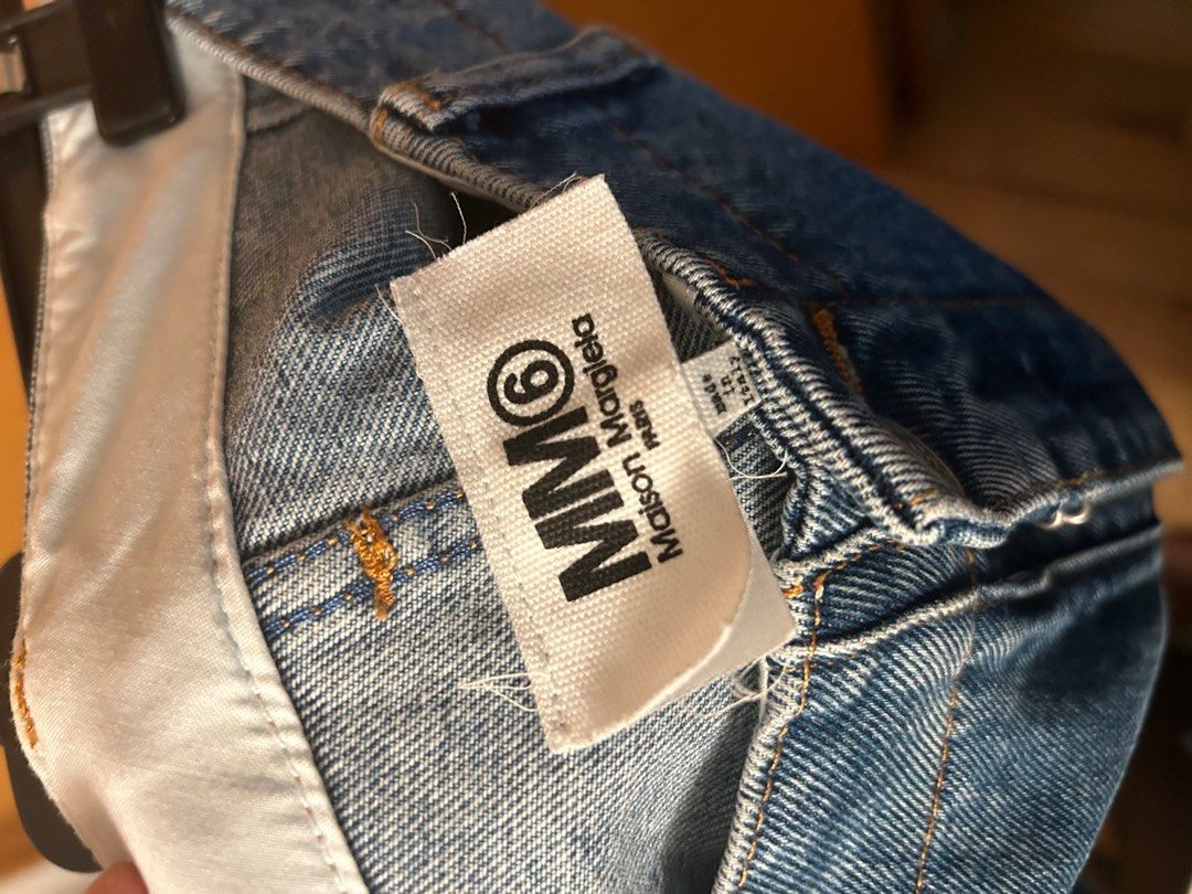 MM6 maison margiela jeans size 30, 男裝, 褲＆半截裙, 牛仔褲 Carousell