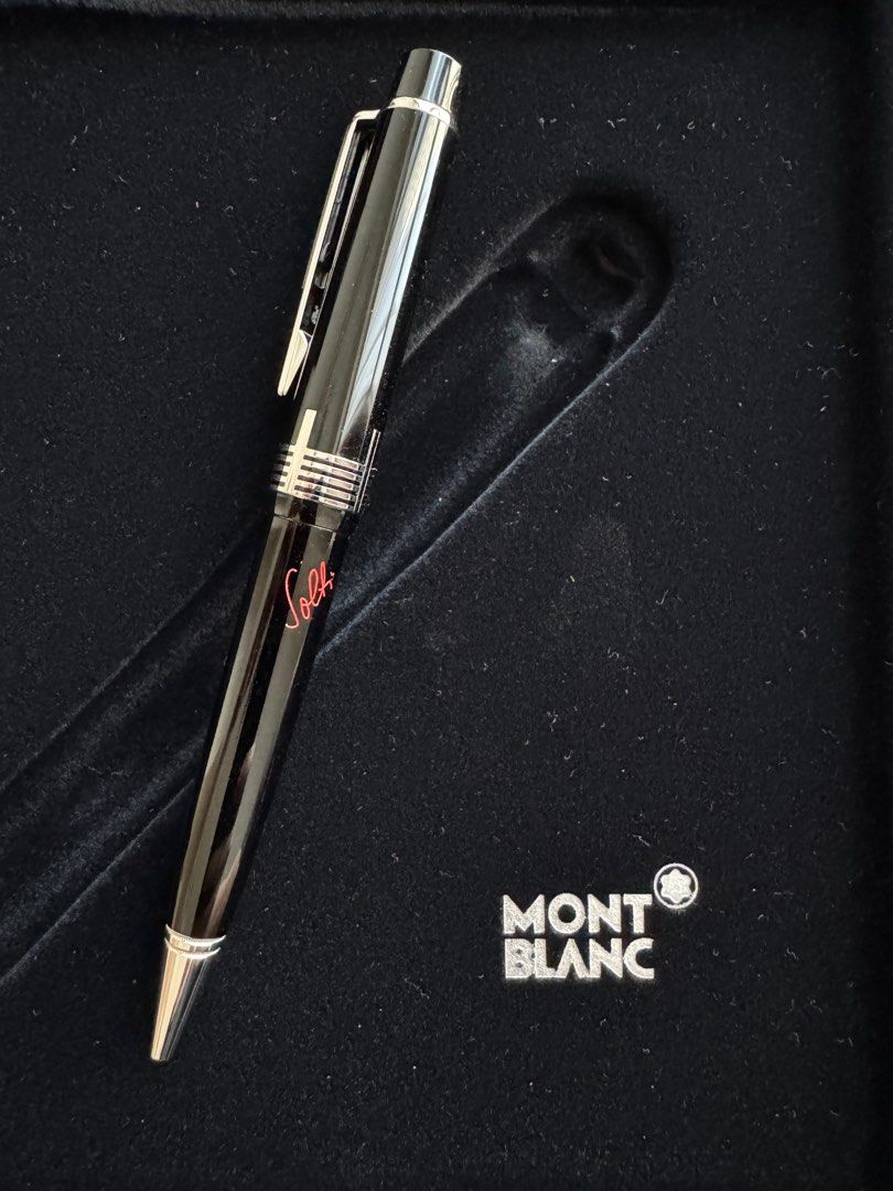 Montblanc Sir Georg Solti Special Edition Set (Category: Vintage Collectibles) located in Singapore. Submitted by modebyvc (Listing ID 1333087409, Image 3). Description: Celebrate the legacy of Sir Georg Solti with this exquisite Montblanc Special Edition set. This collection includes a sophisticated writing instrument and a commemorative set of cards “The Great Passion of Bridge,” honoring the maestro’s contributions to music and culture. Encase