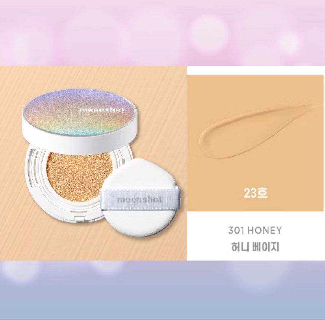 Moonshot Micro setting fit cushion shade 301 honey, Beauty & Personal Care,  Face, Makeup Products on Carousell
