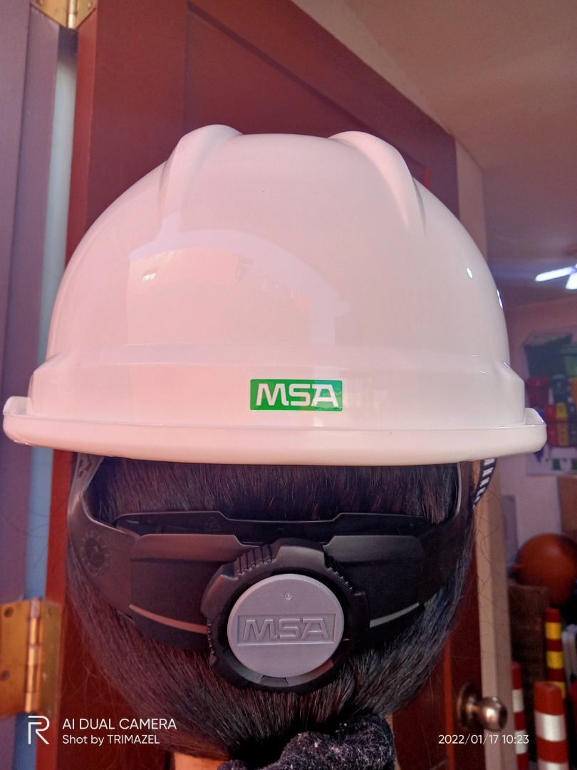 MSA HARD HAT, Commercial & Industrial, Construction Tools & Equipment ...