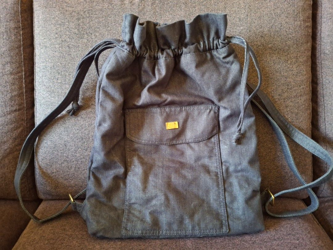Naraya Denim Backpack Men s Fashion Bags Backpacks on Carousell