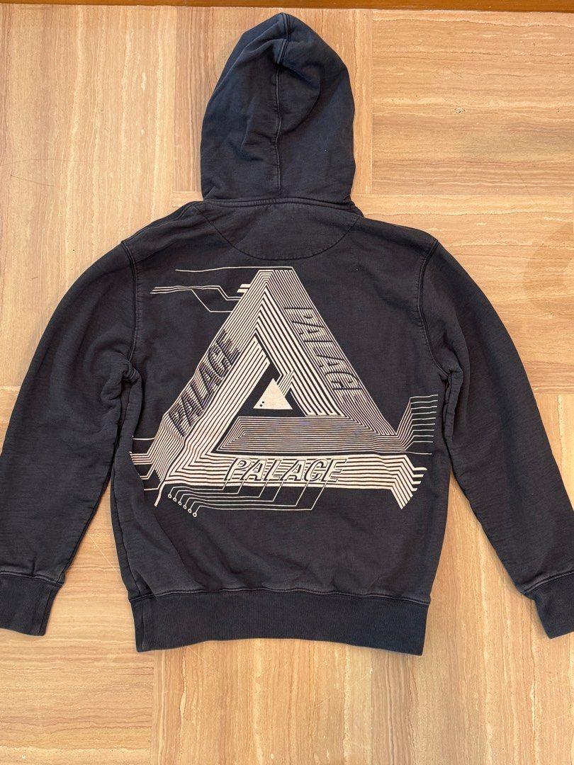 Navy Blue Palace Hoodie Men s Fashion Coats Jackets and Outerwear on Carousell