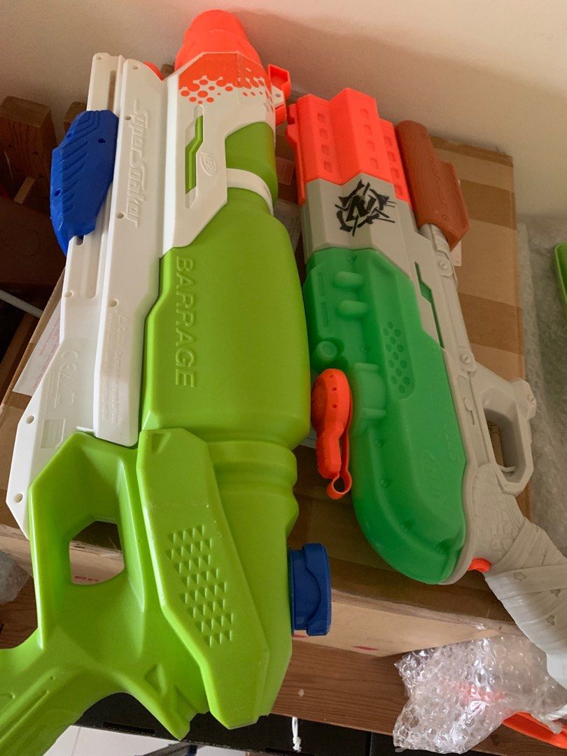 Nerf (Category: Action & Battle Toys) located in Singapore. Submitted by peaceet (Listing ID 1332995612, Image 3). Description: Nerf bullet collector is new, probably used once. Nerf guns r used, many many more… have not taken photos 😅.