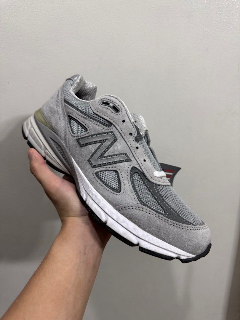 New Balance 990v4 Grey Castlerock (Category: Sneakers) located in Marikina City. Submitted by cheese85 (Listing ID 1333119905, Image 1). Description: Brand new with box and tags Size 9.5US .