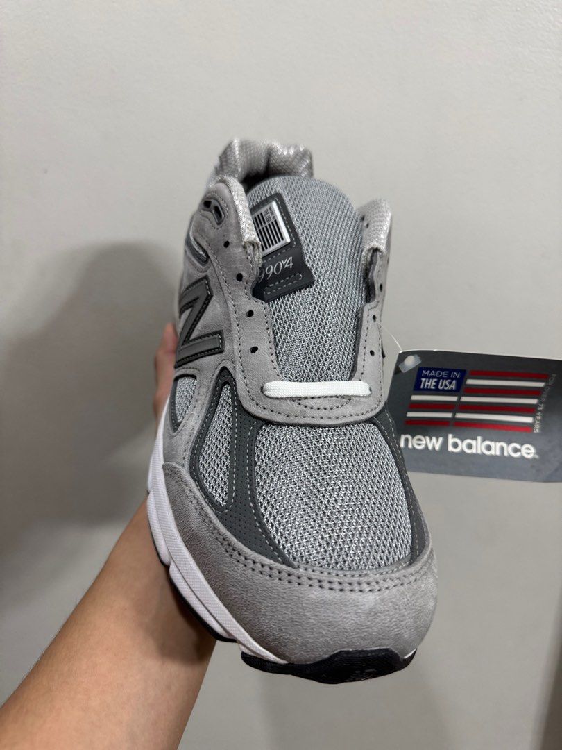 New Balance 990v4 Grey Castlerock (Category: Sneakers) located in Marikina City. Submitted by cheese85 (Listing ID 1333119905, Image 2). Description: Brand new with box and tags Size 9.5US .