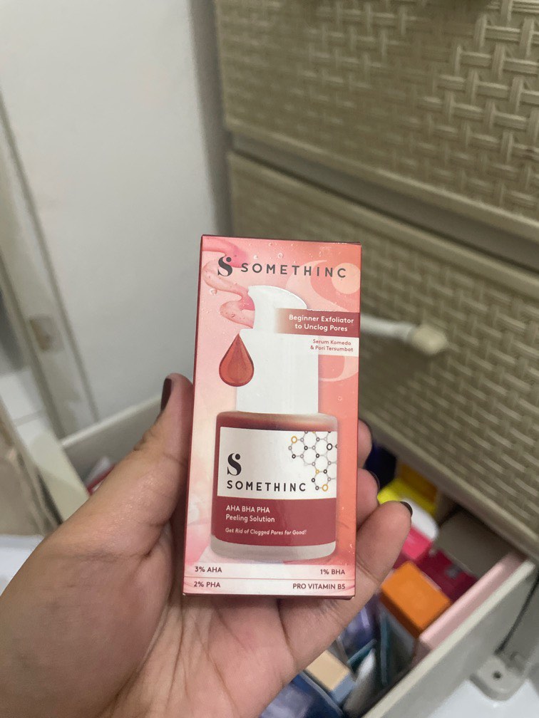 NEW Somethinc Aha Bha Pha Peeling, Kesehatan & Kecantikan, Kulit, Sabun ...