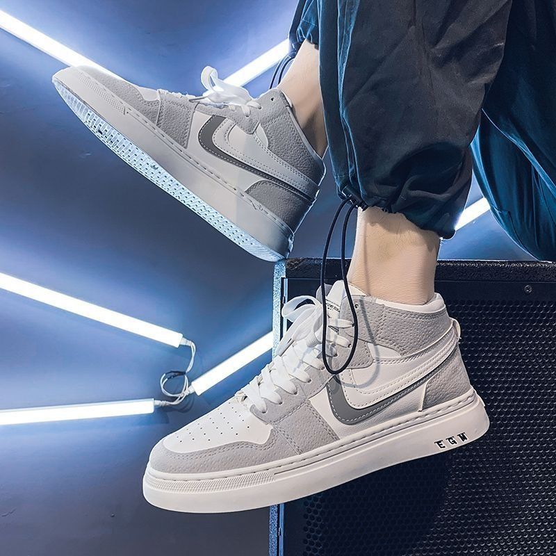 Nike Air Force 1 AF1 AJ Size 36 47 Men s Shoes Summer 2024 New High Top Shoes Trendy Versatile Air Force One Sneakers Men s AJ Sneakers Men s