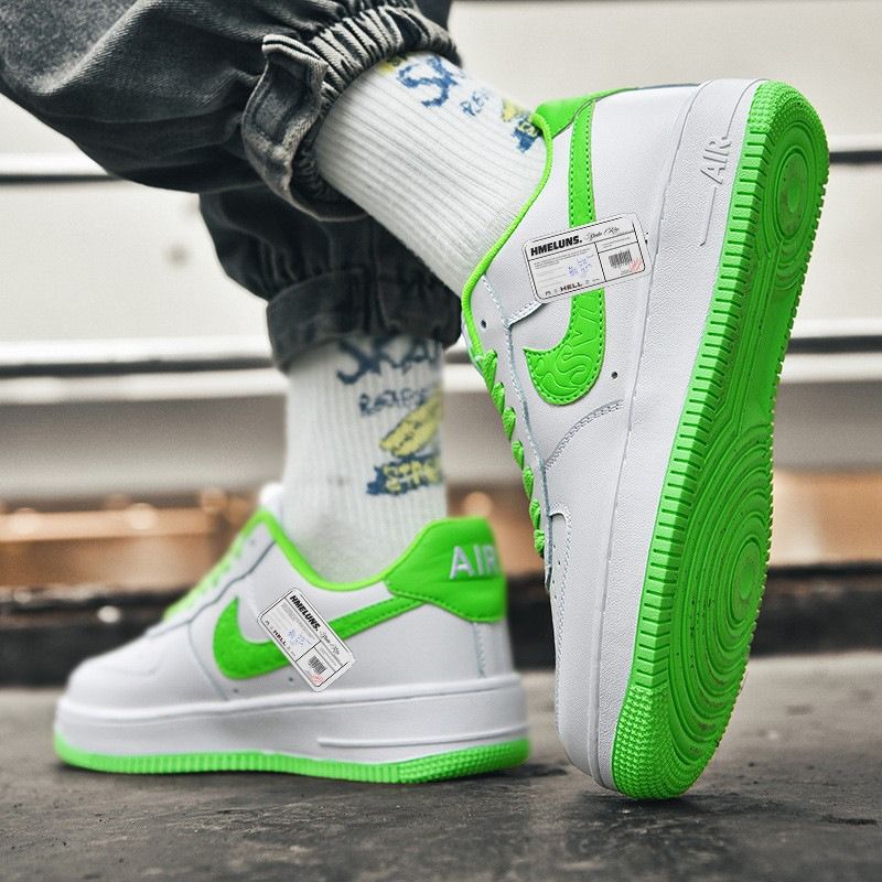 Nike Air Force 1 AF1 AJ Size 36 47 AF1 Air Force No. 1 Small White Shoes Microfiber Rubber Sole Aj Men s Shoes Versatile and Breathable Women s