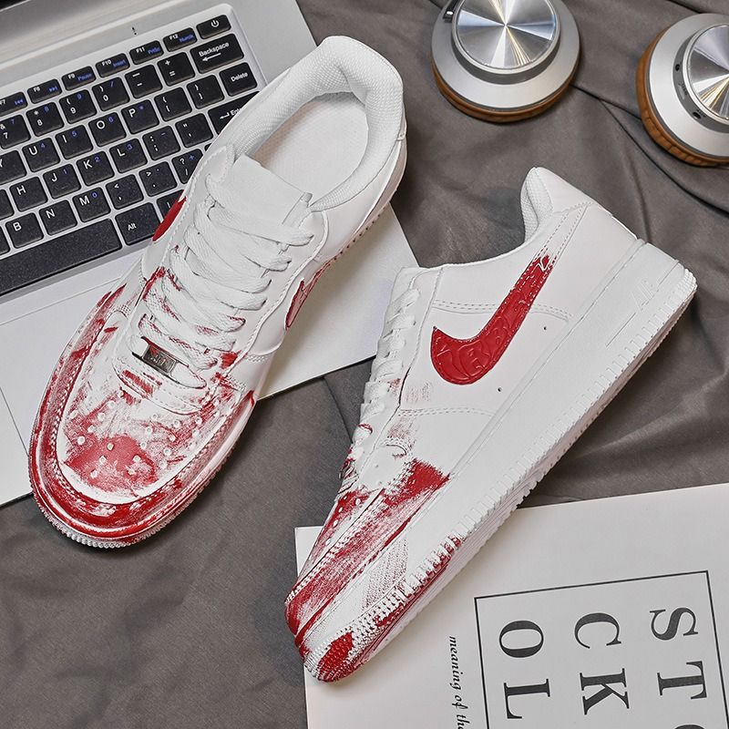 Low top all white air force ones cheap