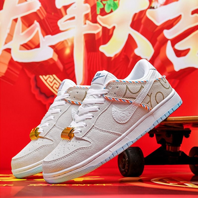 Nike Air Force 1 AF1 AJ Size 36 47 AJ Men s Shoes Low Top DUNK Dragon Head Up Air Force One Sneaker Shoes Year of the Dragon Limited Women s Shoes Men s
