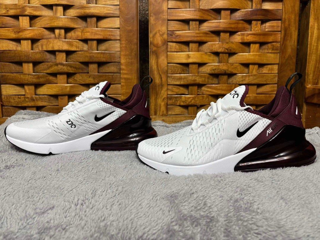 Maroon air max 27 hotsell