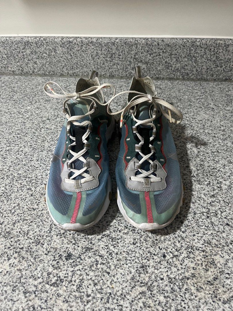 Nike Element React 87 (Category: Sneakers) located in Quezon City. Submitted by joseortanez69 (Listing ID 1333076413, Image 2). Description: Condition 7/10 No box 100% guaranteed authentic Price is slightly negotiable Meet ups in Taft or Eastwood Can do delivery within Metro Manila .