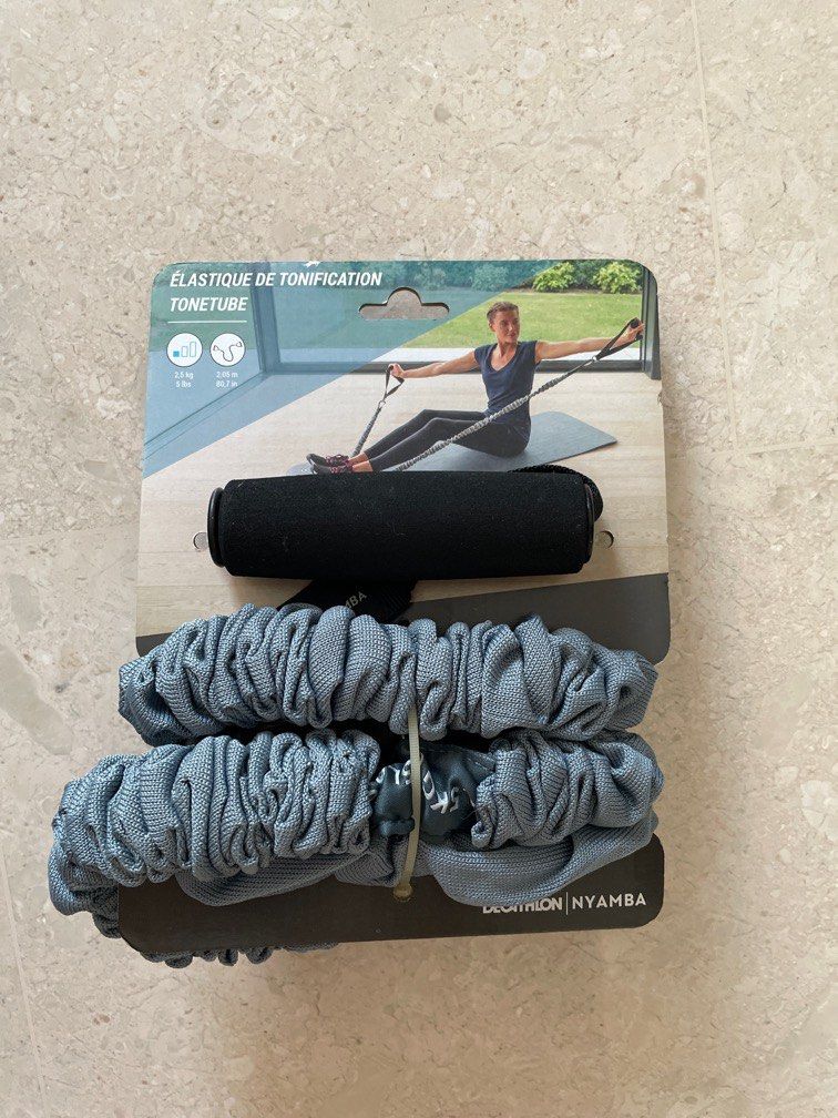 Nyamba Tonetube Resistance Band 5 lbs Sports Equipment Exercise Fitness Toning Stretching Accessories on Carousell
