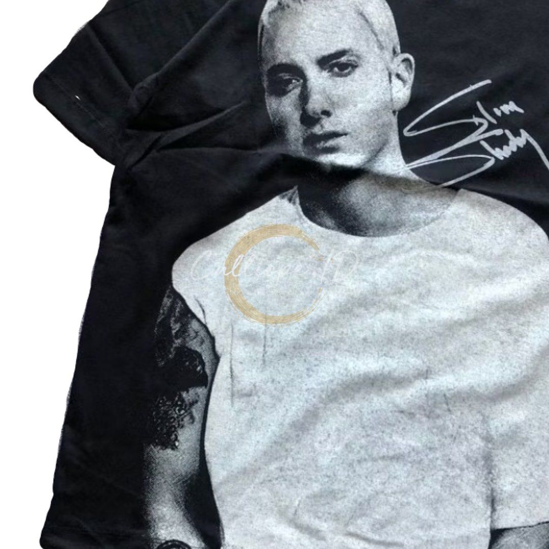 Eminem White Shirt SLIM SHADY T-SHIRT (WHITE) Official