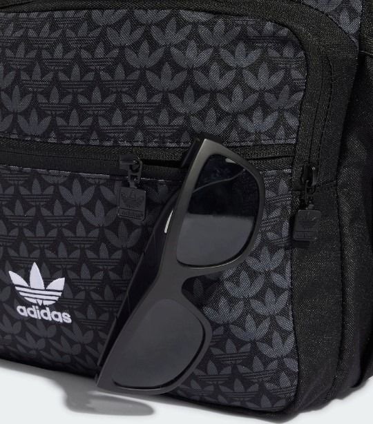 Original Adidas Unisex Lifestyle Monogram Backpack (Black IX6828