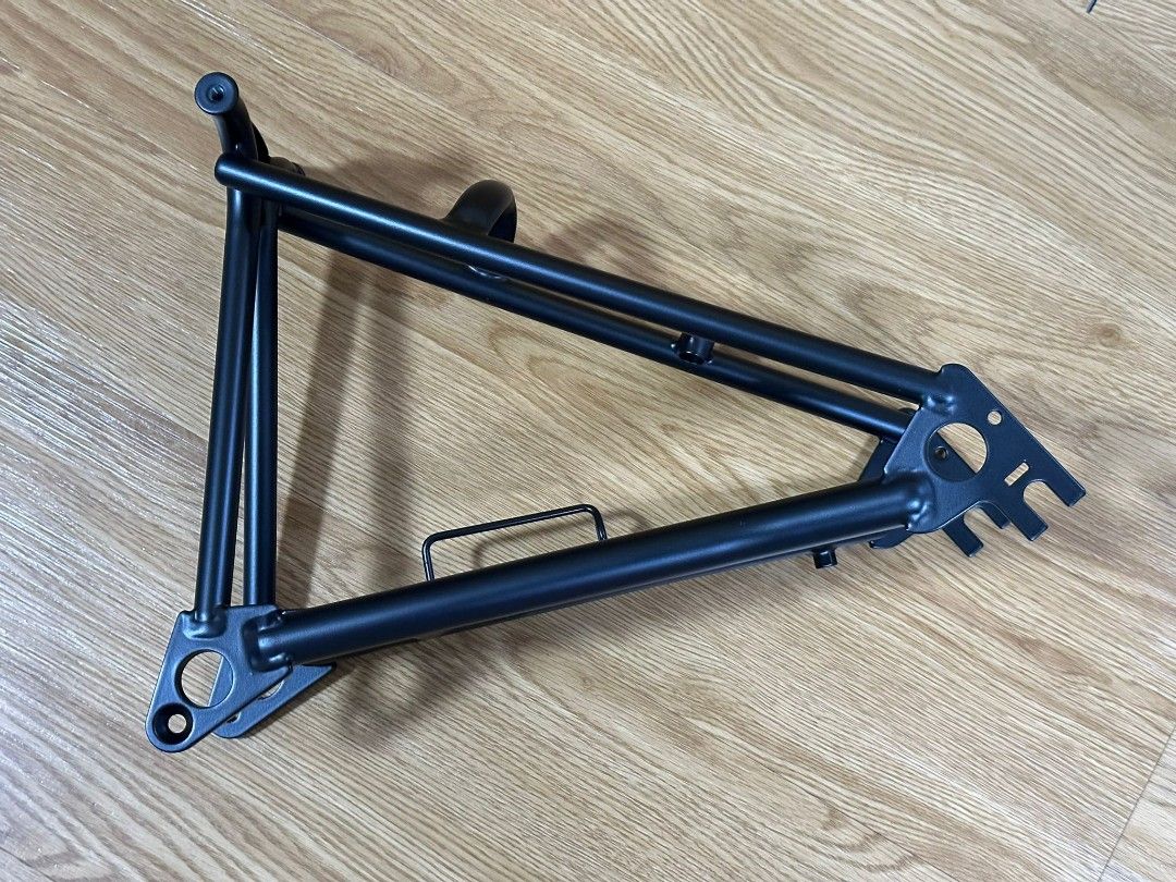Original Brompton Titanium Triangle Sports Equipment Bicycles Parts Parts Accessories on Carousell