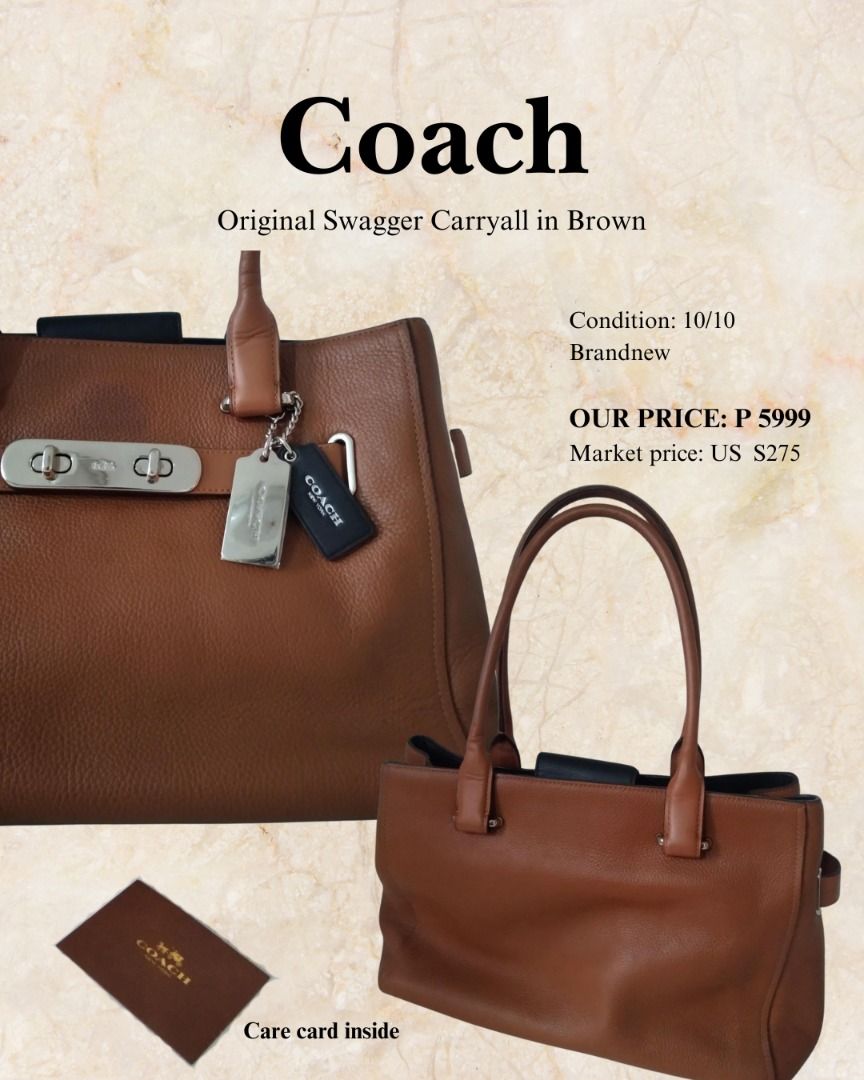 Coach swagger price store