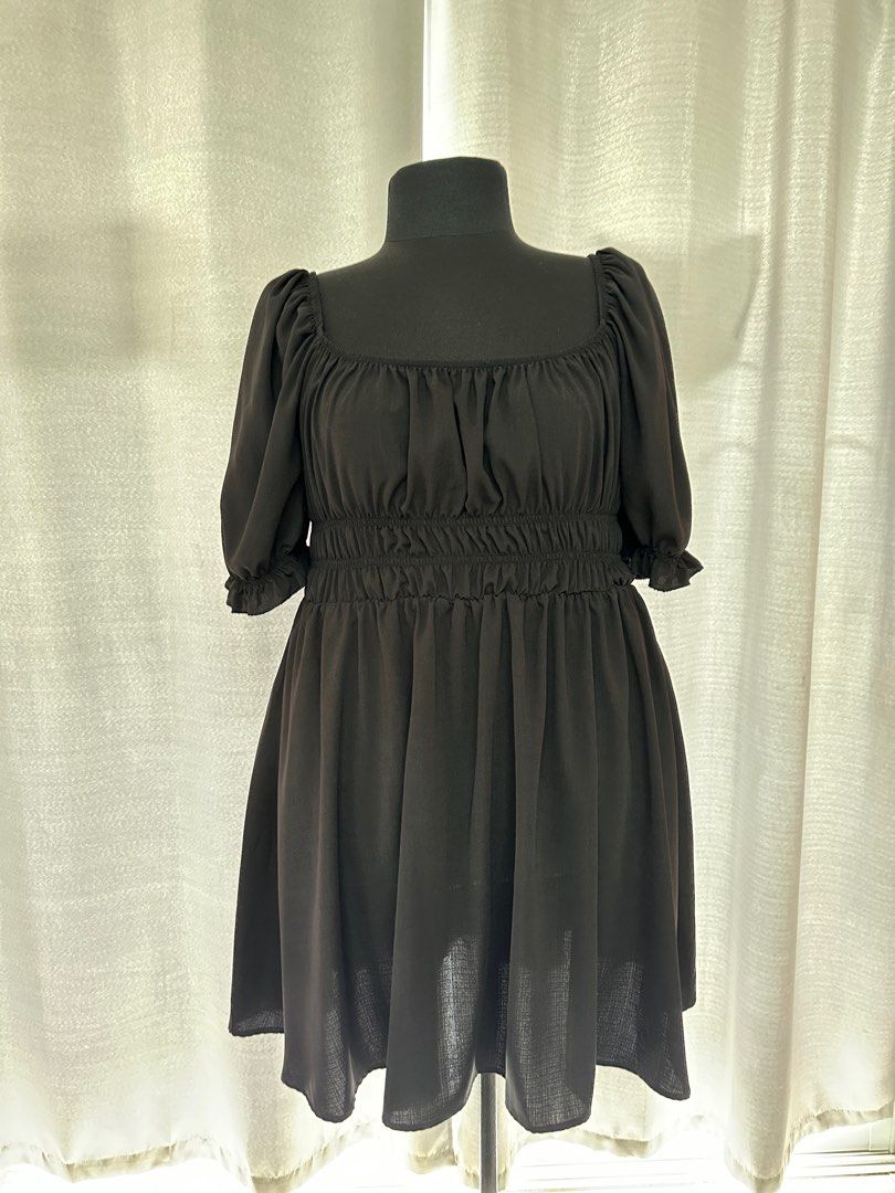 blue cowl neck dress Azlynn Blue Satin Cowl Neckline Dress main image 1