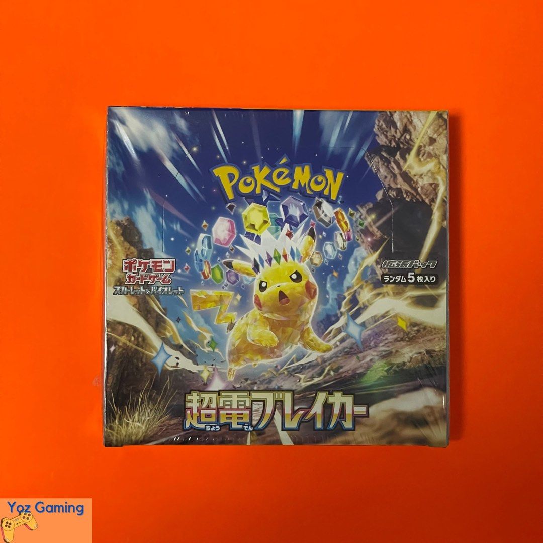 pokemon supercharged breaker booster box Super Electric Breaker SV8 Booster Box main image 0