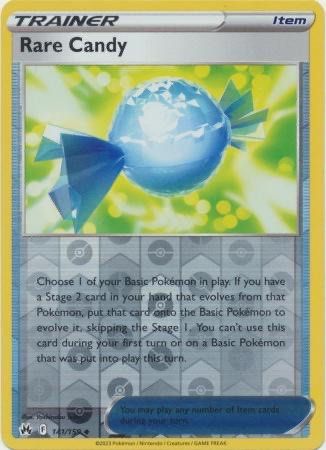 rare candy scarlet violet card 191/198 - & - Pokemon Trainer x4 Set Placeholder Image Provided 2023 Pokemon Scarlet & Violet