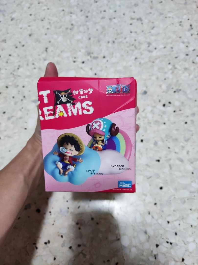 Pop Mart One Piece Sweet Dreams Blind Box Anime Figure Figurine Statue Kuji DXF Grandista Aniplex Artfx Kotobukiya POP Megahouse Figuarts Banpresto Furyu Taito Exq Bicute Labubu Model Kit (Category: Designer & Blind Box Toys) located in Singapore. Submitted by chikara130 (Listing ID 1333054681, Image 1). Description: .