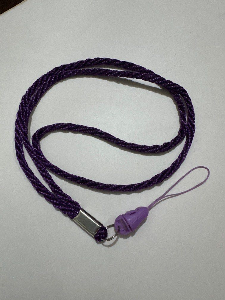 Purple ID lace/Cellphone lace (Category: Handmade Craft) located in Quezon City. Submitted by big_fat_momma (Listing ID 1333054593, Image 1). Description: .