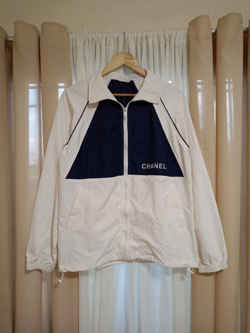 Vintage chanel windbreaker top
