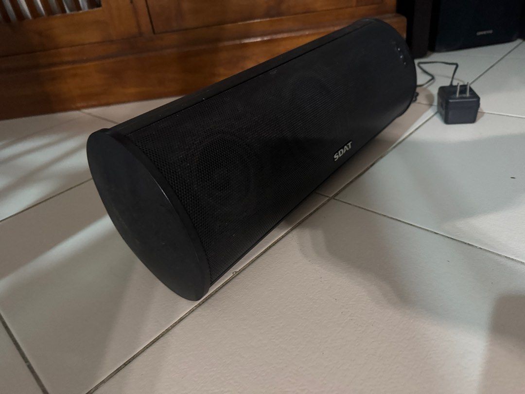 SDAT Speakers (Category: Soundbars, Speakers & Amplifiers) located in Muntinlupa City. Submitted by mrbinger (Listing ID 1333116994, Image 2). Description: Older sound system we’re not using. RFS: Decluttering.