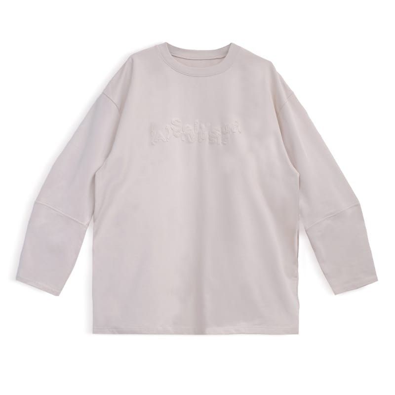 トップス Seivson (A)crypsis SECRET CITY TOKYO TEE Seivson X (A)crypsis® “SECRET CITY TOKYO “ 碎紙TEE －卡其