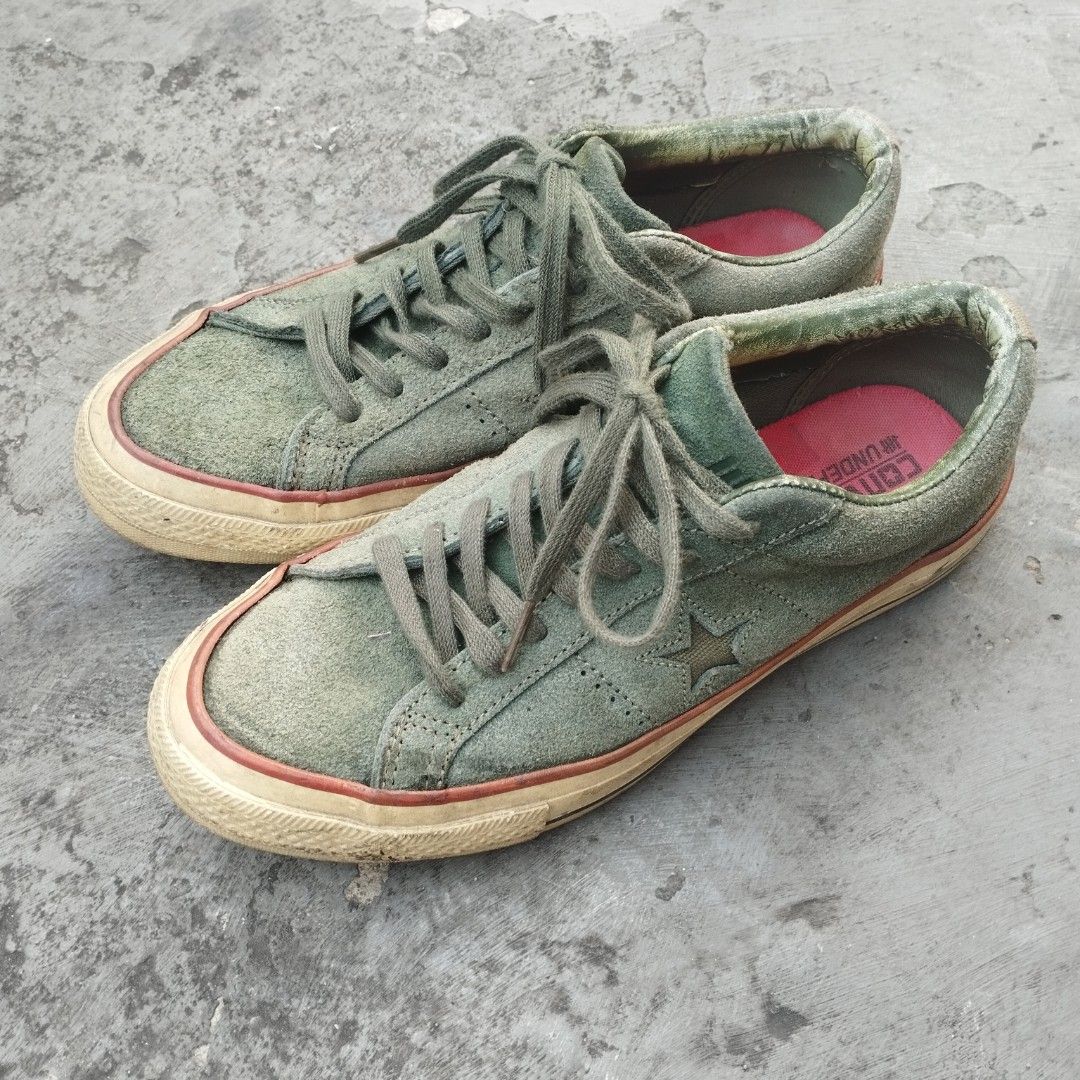 Suede Converse Shoes Converse One Star Undefeated Original