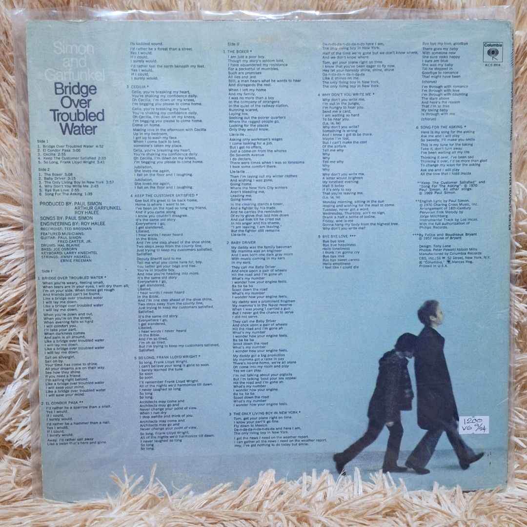 Simon & Garfunkel (Category: Vinyls) located in Caloocan City. Submitted by collectionsitems (Listing ID 1333087374, Image 2). Description: Welcome to our shop KEYNECTION ADISCTION MUSIC AND VIDEO STORE! 👝Posted items are on hand. 💿🎧🎵💽🎷📽🎥 CD'S / DVD's Books & VINYL are all imported made in uk our local opm album and original in mint to nearmint & unsealead sealed brand new 🛒Pls add to cart to check stocks availability. 💵We sell quality 