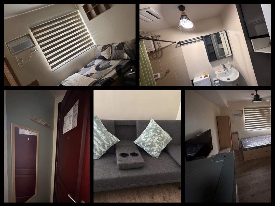 Studio Unit for Rent!!! (Category: Apartments & Condos) located in Quezon City. Submitted by krissyaa (Listing ID 1296737585, Image 1). Description: For South peeps, looking for a Midrise Condominium with a Pool View that is conventiently situated at Sta. Rosa - Tagaytay Road. -FULLY FURNISHED- AMENITIES ➡️24/7 Secure Lobby ➡️Swimming Pool ➡️Function Hall ➡️Study Lounge ➡️Pocket Garden & View Deck ❗️20 minutes away from Tagaytay ❗️10 minutes away