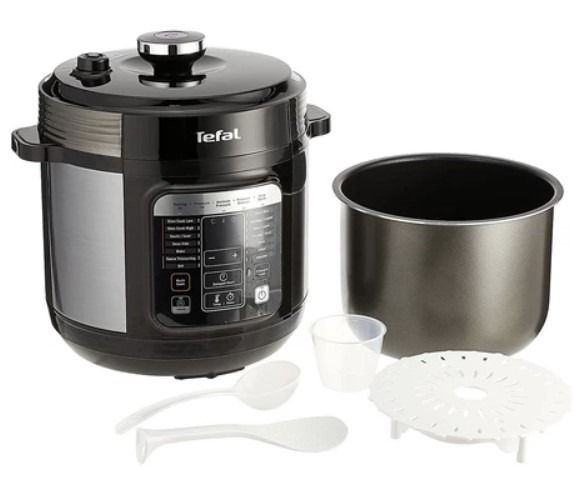 Tefal CY601 Home Chef Smart Electric 6L Pressure Cooker Multicooker Steam Slow cook Bake TV Home Appliances Kitchen Appliances Cookers on Carousell