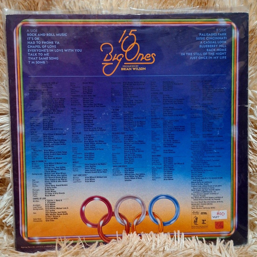 The Beach Boys (Category: Vinyls) located in Caloocan City. Submitted by collectionsitems (Listing ID 1333087103, Image 2). Description: Welcome to our shop KEYNECTION ADISCTION MUSIC AND VIDEO STORE! 👝Posted items are on hand. 💿🎧🎵💽🎷📽🎥 CD'S / DVD's Books & VINYL are all imported made in uk our local opm album and original in mint to nearmint & unsealead sealed brand new 🛒Pls add to cart to check stocks availability. 💵We sell quality pro
