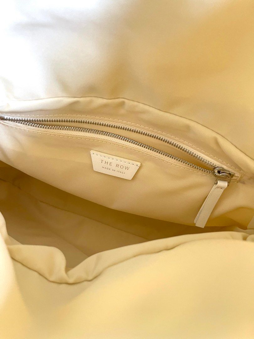 The Row Shoulder Bag in fabric (beige colour) (Category: Bags & Wallets) located in Singapore. Submitted by ooctxx (Listing ID 1333072894, Image 3). Description: The brand term as “quiet luxury” This luxury label was found in 2006 by American actresses Ashley Olsen and Mary-Kate Olsen. Size measurement : 33x26x3 cm Drawstring enclosure Fabric Beige in colour Comes with The Row box and dustbag Only used once. PM for fast deal price! .