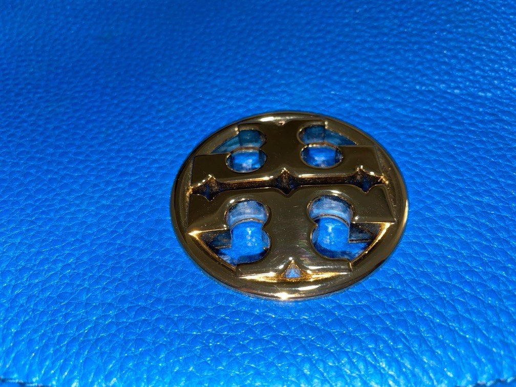 Tory Burch Jamie Clutch bag in blue