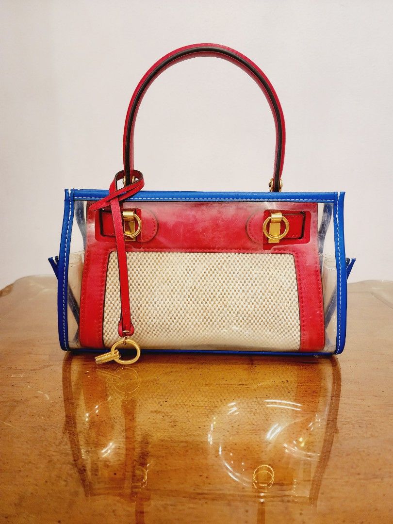 Tory burch lee radziwill petite bag with rain cover best sale