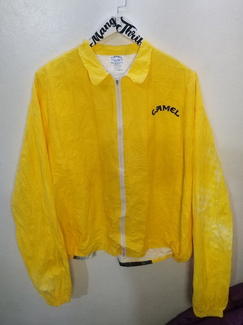 VINTAGE CAMEL CIGARETTES 1992 JOE CAMEL TYVEK by DUPONT JACKET