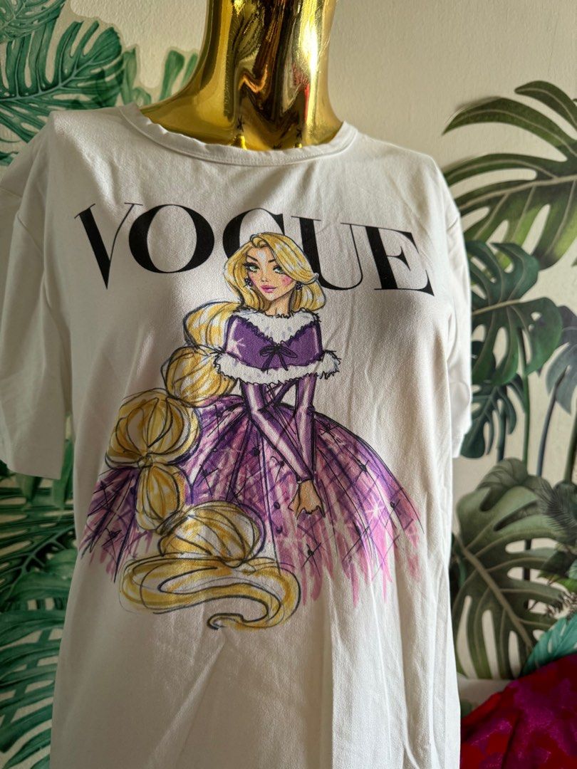 VOGUE x Rapunzel Princess Tee Women s Fashion Tops Other Tops on Carousell