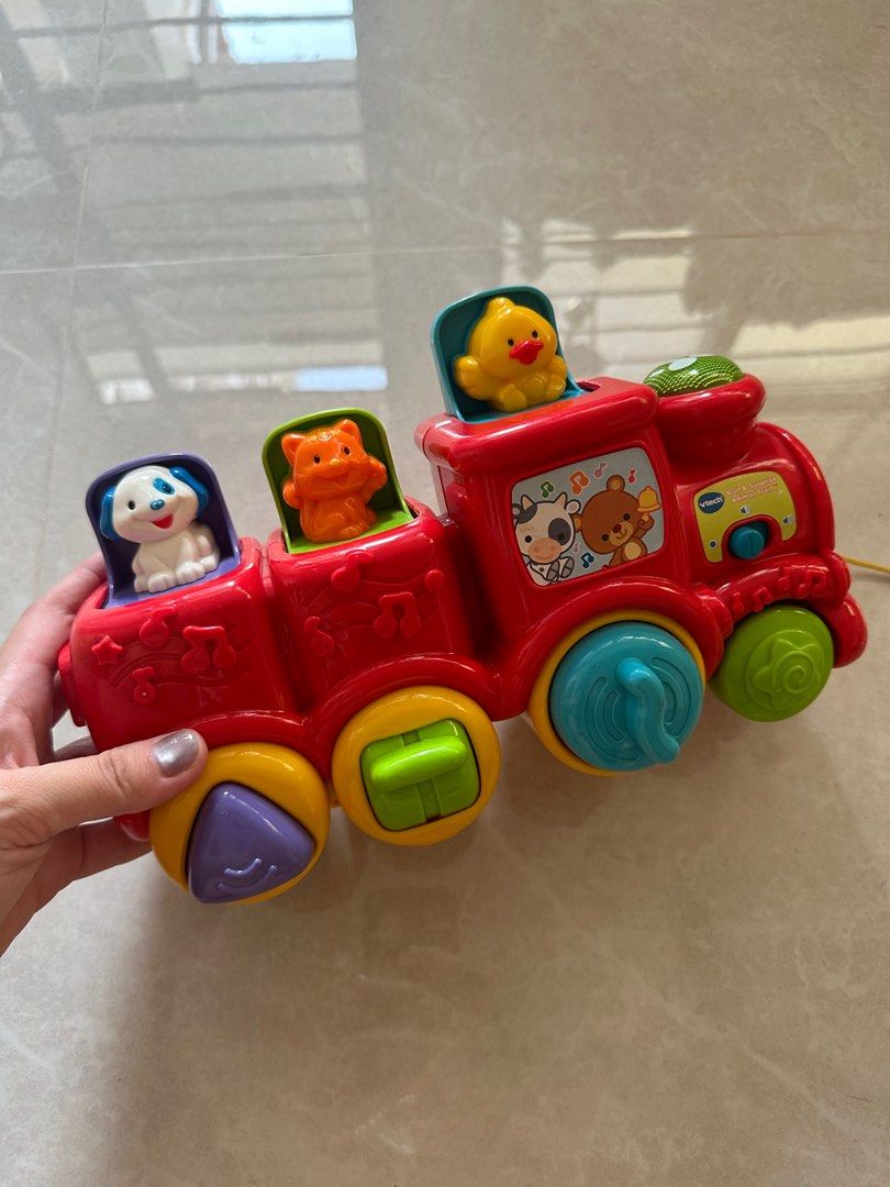 Vtech pull train on sale
